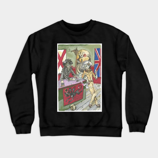 Grievous Angel Whiskey Crewneck Sweatshirt by WeBuyApparel